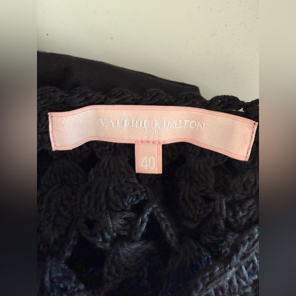 Valérie Khalfon Black Knit Garment size 40/8 - Picture 3 of 3